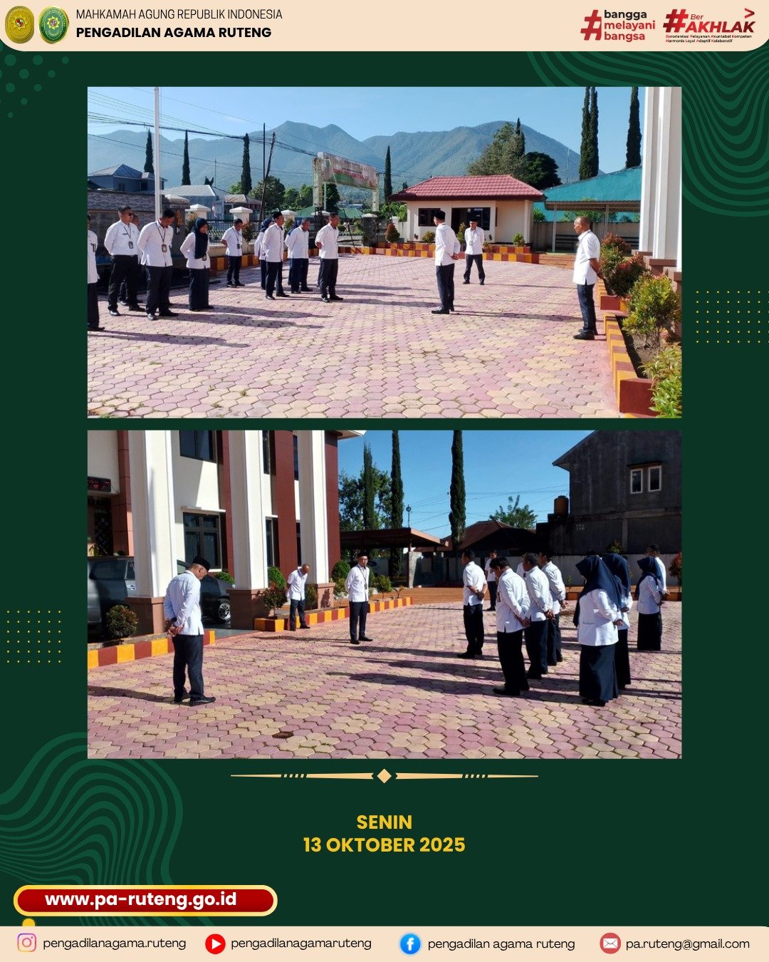 Apel pagi 13 oktober 3