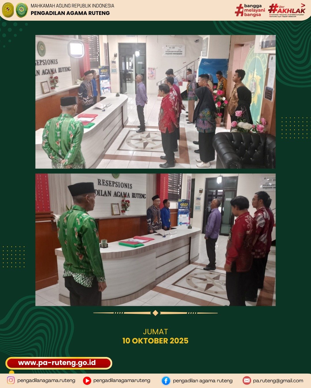 Apel sore 10 oktober 2