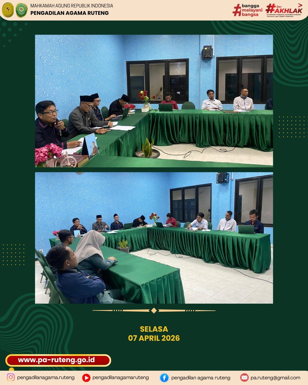 rapat 7 April